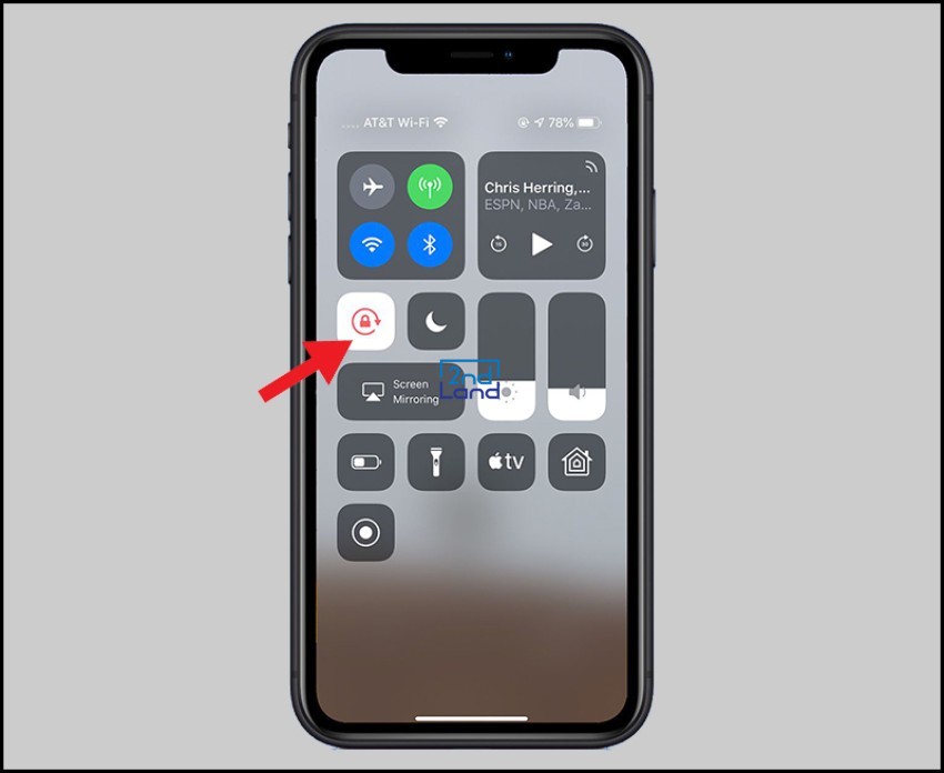 Cách xoay màn hình iPhone 2
