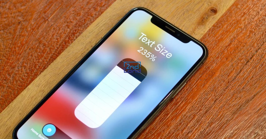 Cài đặt cỡ chữ iPhone 2