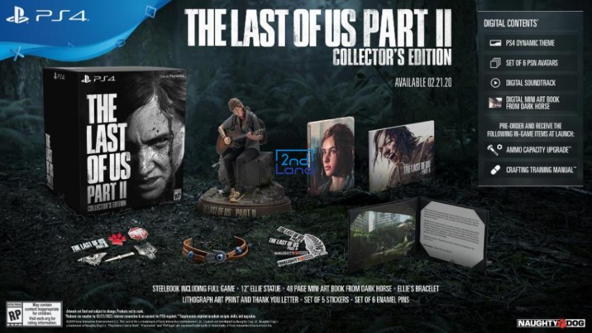 Đĩa game Playstation The Last of Us Part II cũ