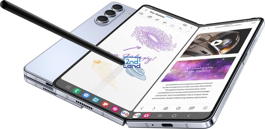 Điện thoại Samsung Z Fold5 5G cũ tích hợp nhiều tính năng