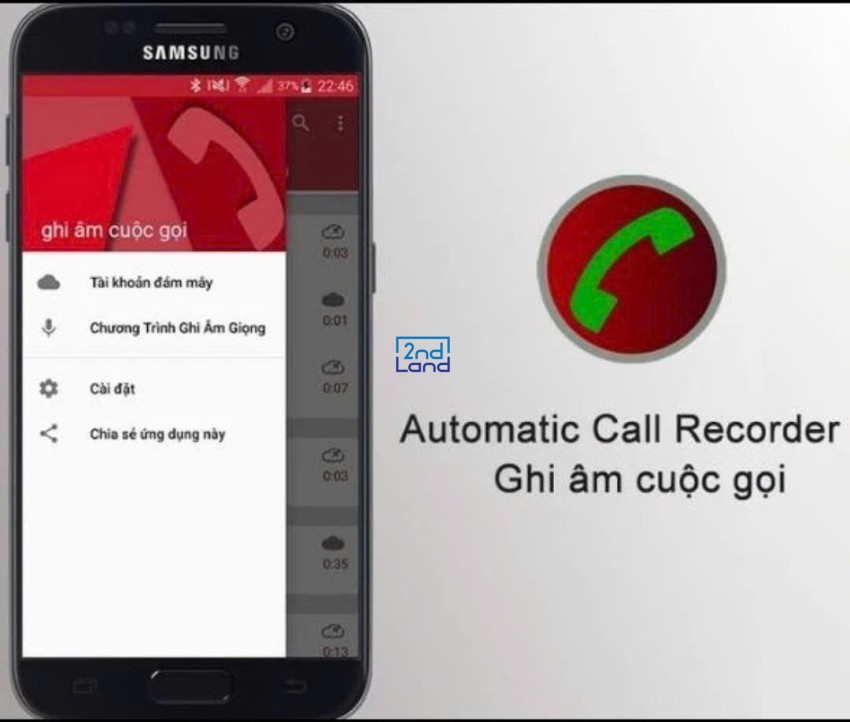Ghi âm cuộc gọi Samsung 10