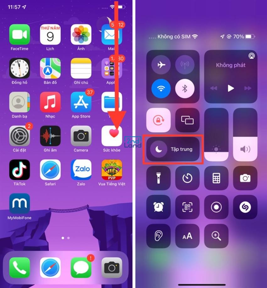 Lỗi thông báo iPhone 8