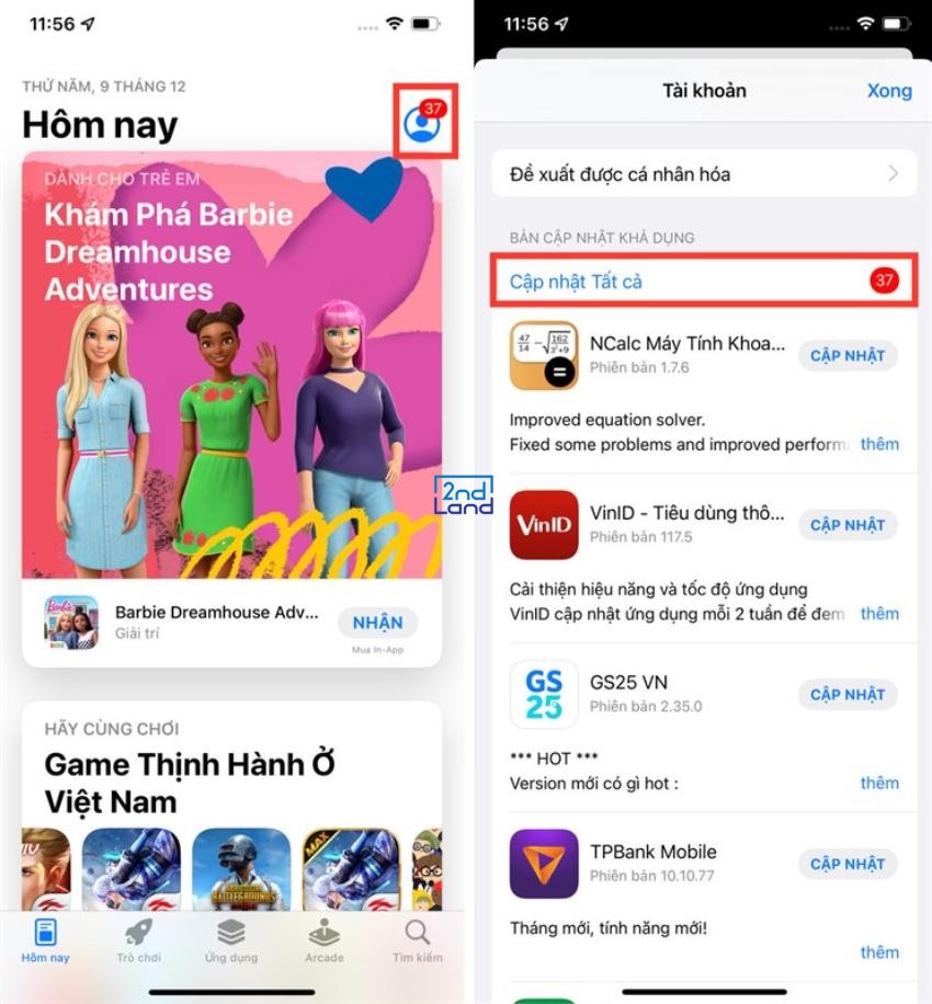 Lỗi thông báo iPhone 10