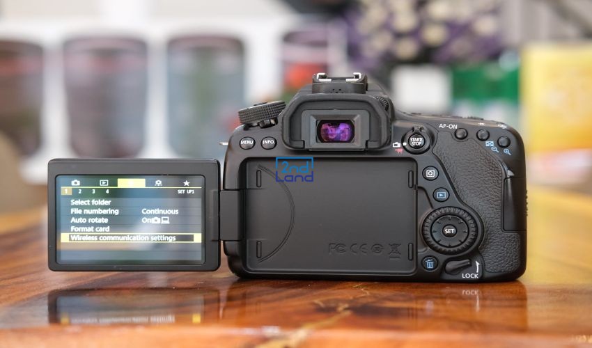 Máy ảnh Canon EOS 80D cũ 8