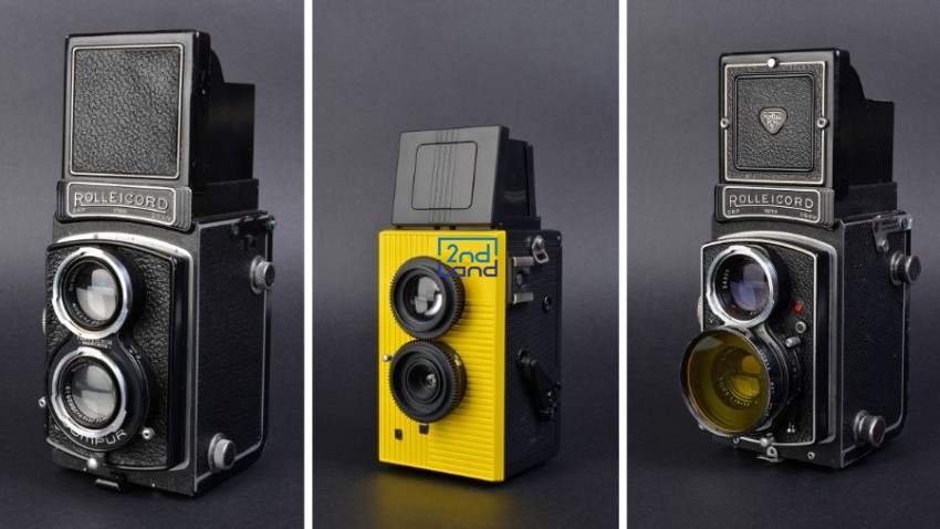 Twin lens reflex (TLR) - Máy ảnh lens đôi cũ