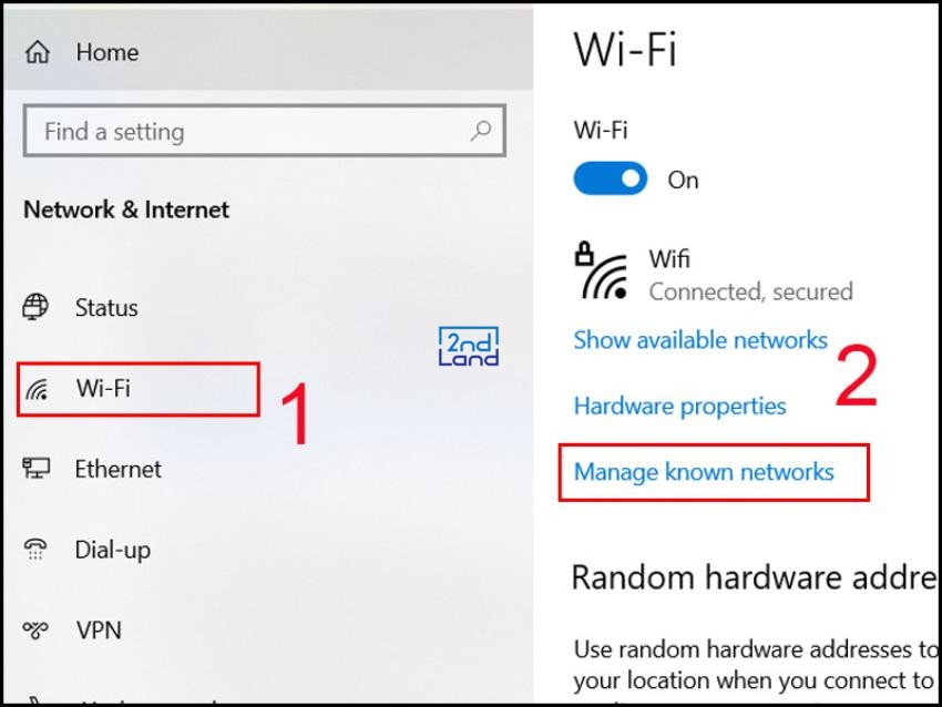 Máy tính không hiển thị wifi 30