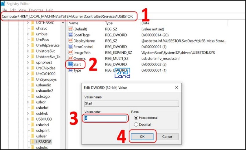Máy tính không nhận USB 14