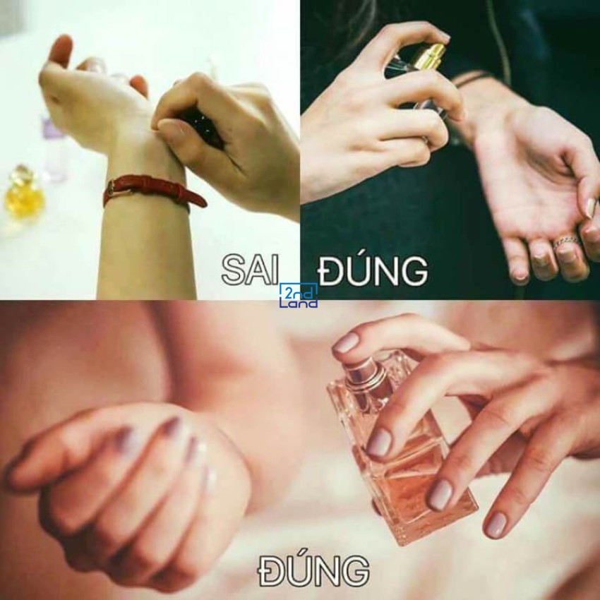 Nên xịt nước hoa vào đâu? 6