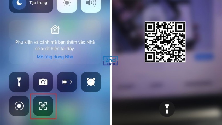 Quét QR trên iPhone 12