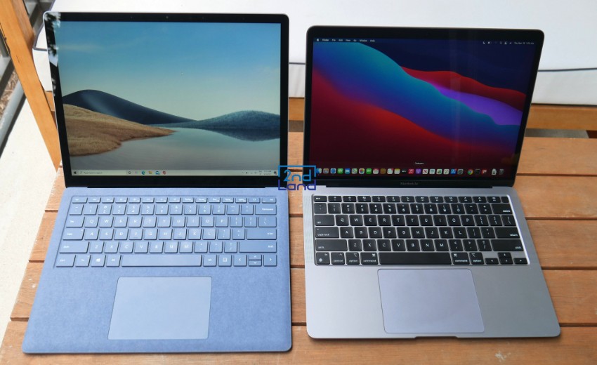 So sánh macbook và laptop windows