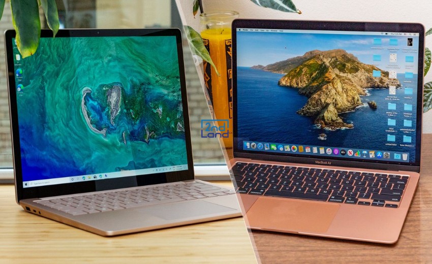 So sánh macbook và laptop windows 24