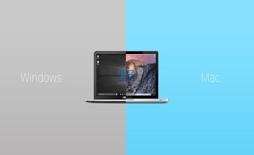 So sánh macbook và laptop windows