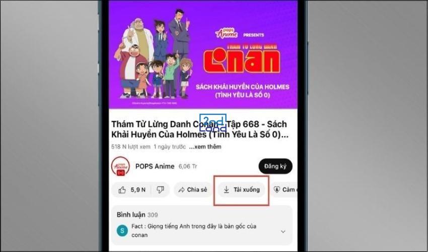 Tải video youtube về điện thoại