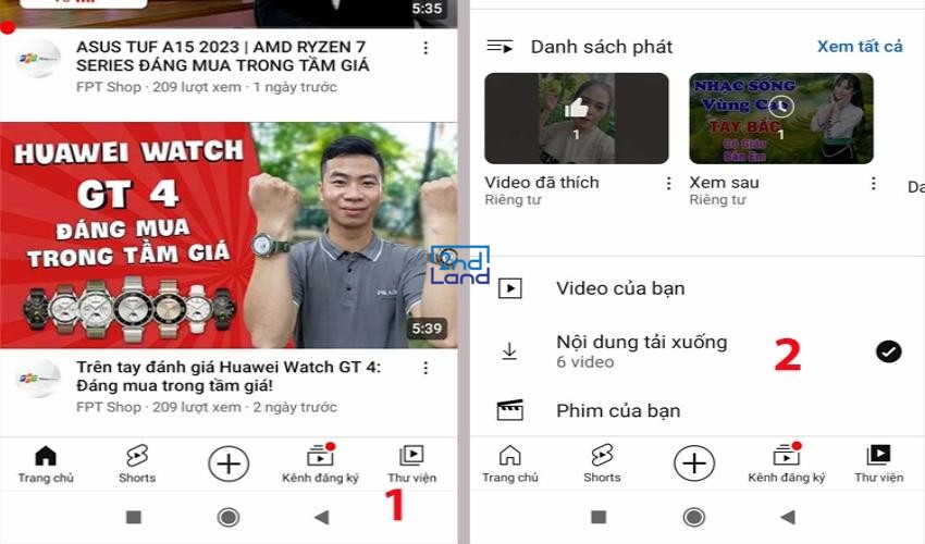 Tải video youtube về điện thoại 2