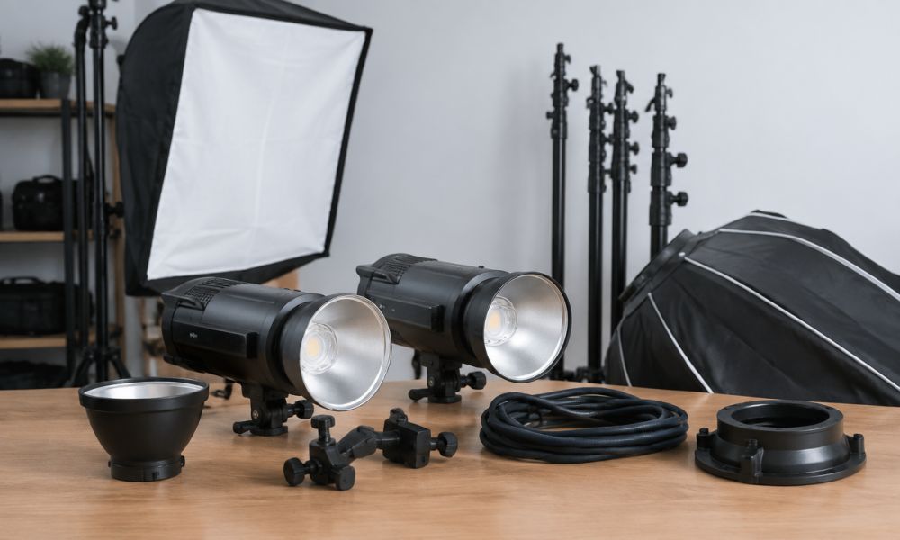 Tình trạng đèn studio có thể bán lại
