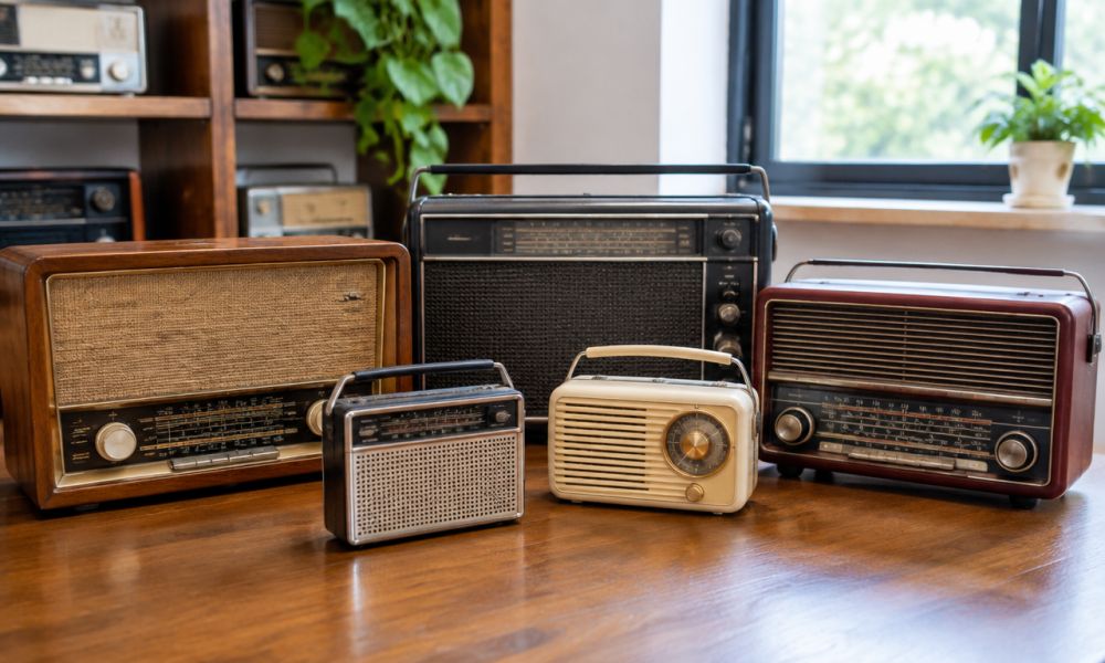 Các loại máy radio được thu mua