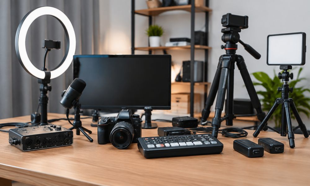 Tình trạng thiết bị phòng livestream có thể bán lại
